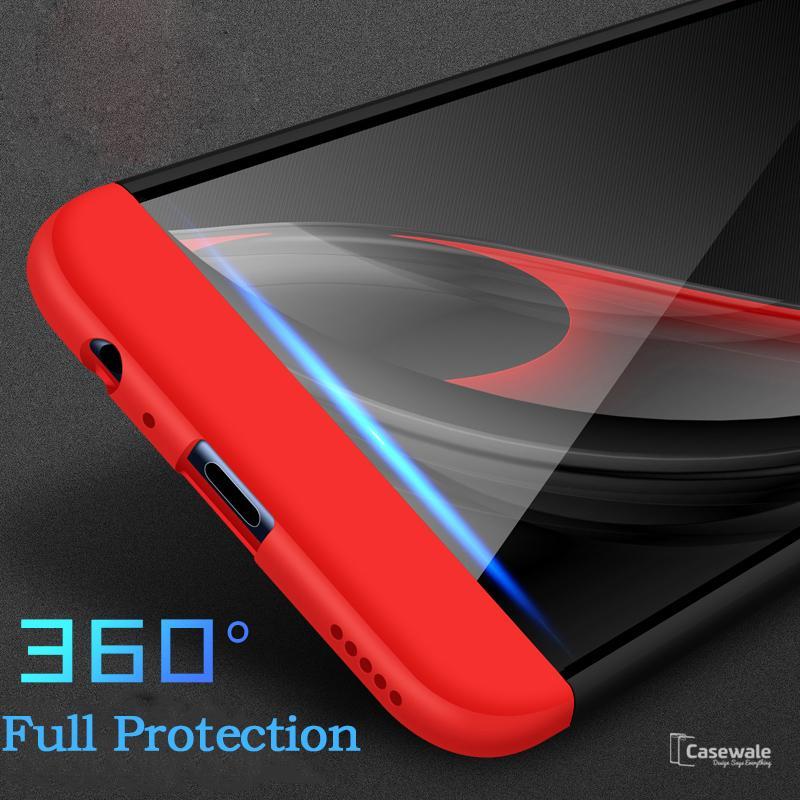 3 in 1 Knight Armor Phone Case for Huawei Honor 8 Lite